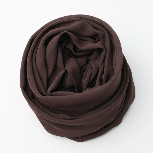 Cinnamon Georgette Chiffon Hijab