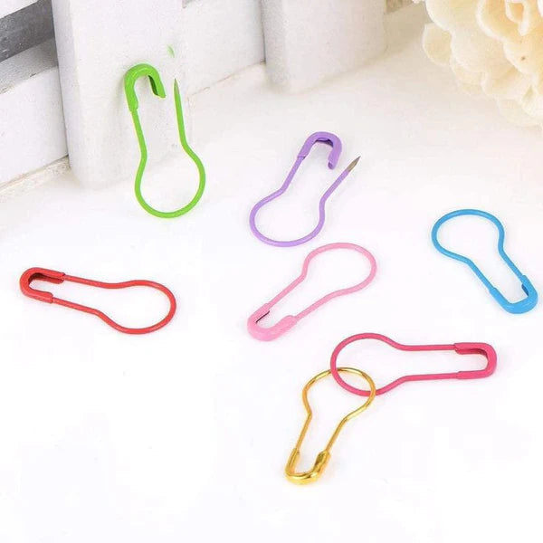 Multi-color Round Safety Hijab Pins